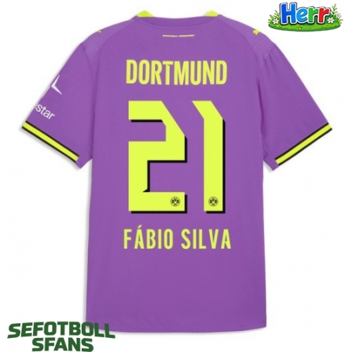 Borussia Dortmund Fabio Silva #21 Tredje Tröja 2026-27 Kortärmad